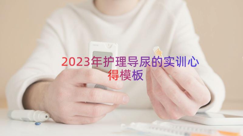 2023年护理导尿的实训心得（模板14篇）