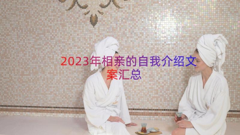 2023年相亲的自我介绍文案（汇总16篇）