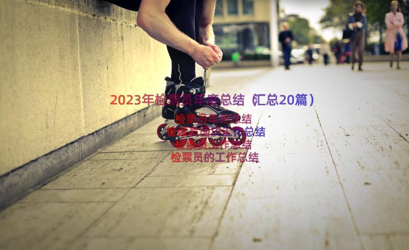 2023年检票员年度总结（汇总20篇）