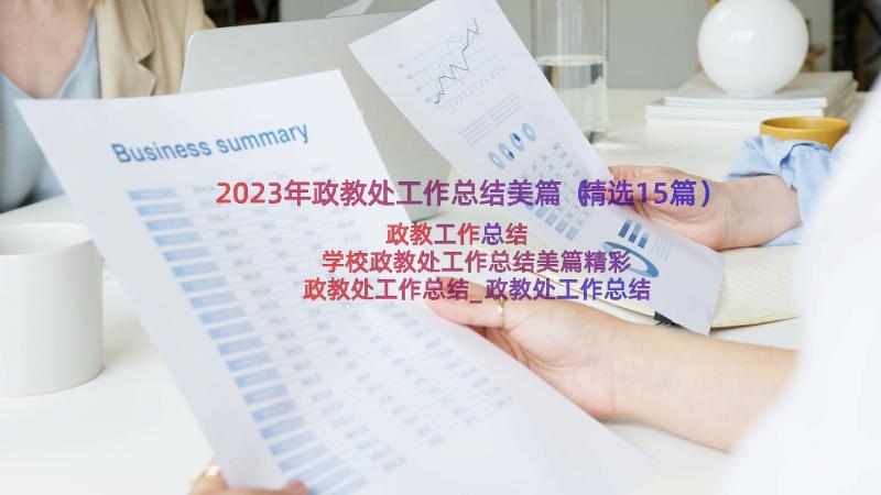 2023年政教处工作总结美篇（精选15篇）