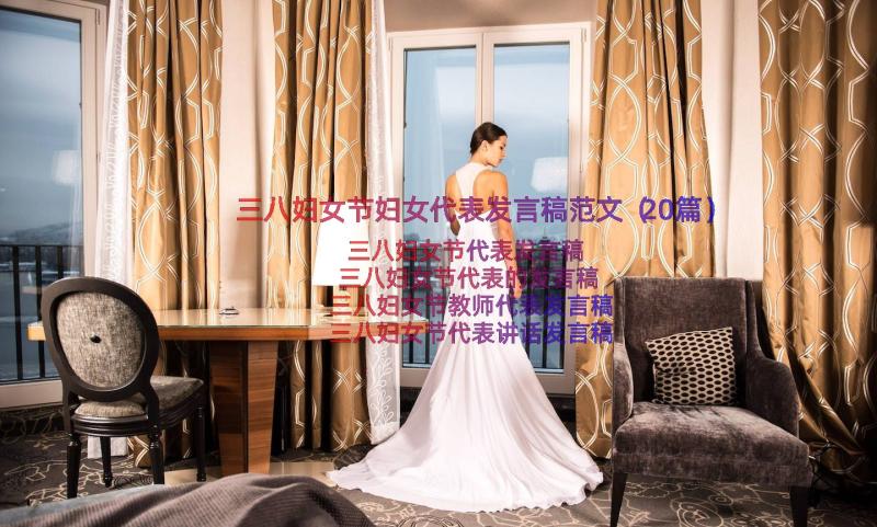 三八妇女节妇女代表发言稿范文（20篇）