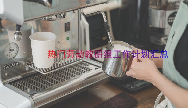 热门劳动教研组工作计划（汇总15篇）