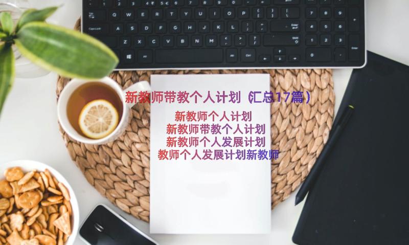 新教师带教个人计划（汇总17篇）