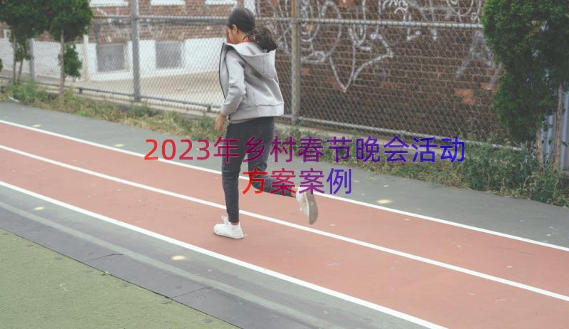 2023年乡村春节晚会活动方案（案例17篇）