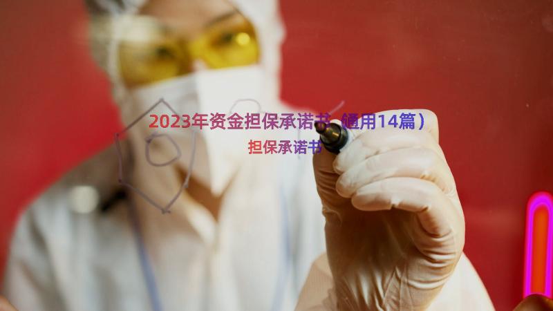 2023年资金担保承诺书（通用14篇）