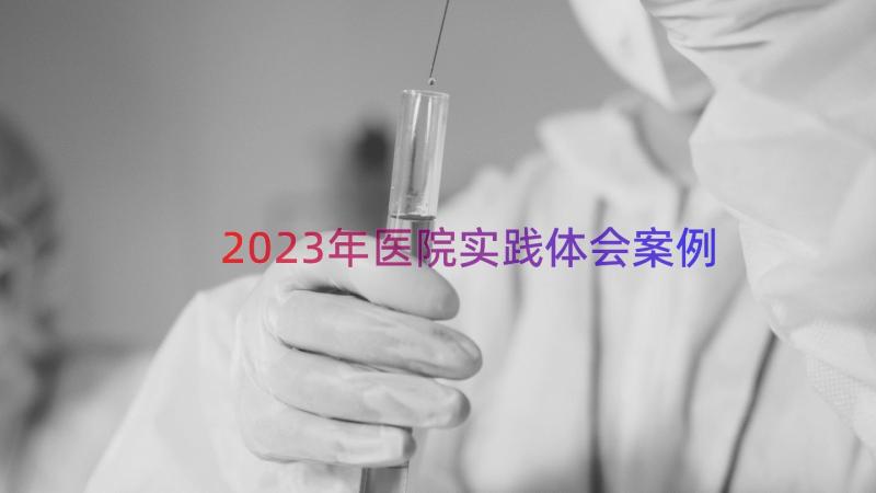 2023年医院实践体会（案例16篇）