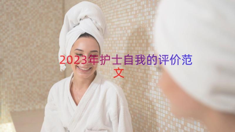 2023年护士自我的评价范文（14篇）