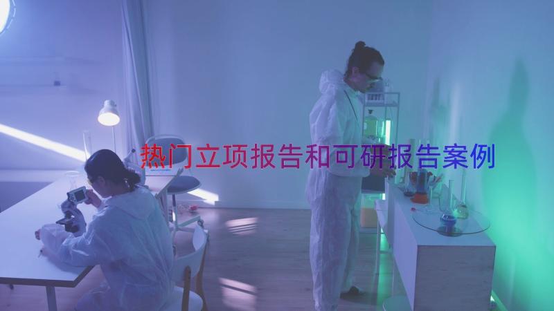 热门立项报告和可研报告（案例13篇）