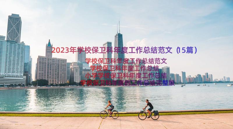 2023年学校保卫科年度工作总结范文（15篇）