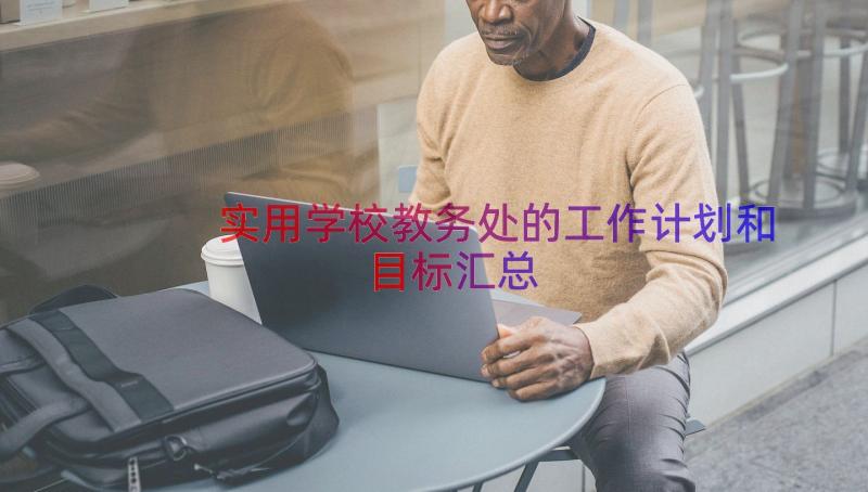 实用学校教务处的工作计划和目标（汇总15篇）