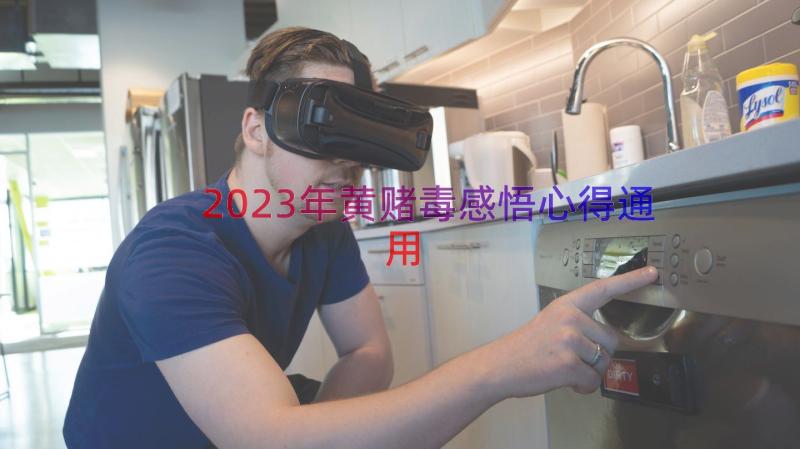 2023年黄赌毒感悟心得（通用16篇）