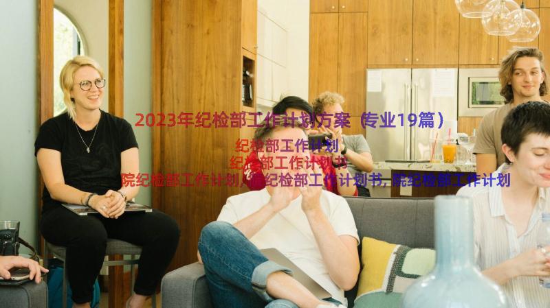 2023年纪检部工作计划方案（专业19篇）