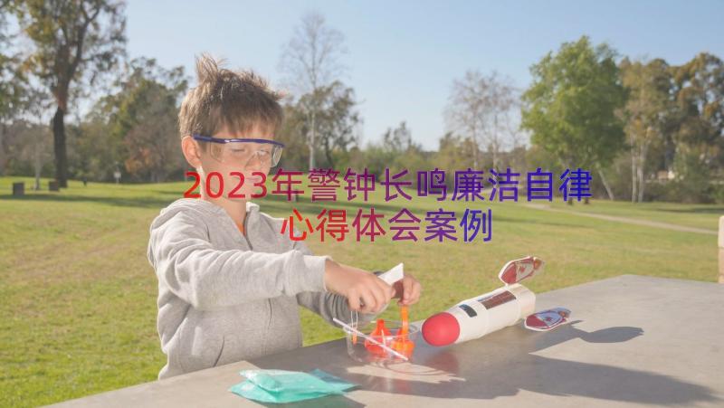 2023年警钟长鸣廉洁自律心得体会（案例21篇）