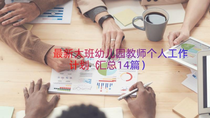 最新大班幼儿园教师个人工作计划（汇总14篇）