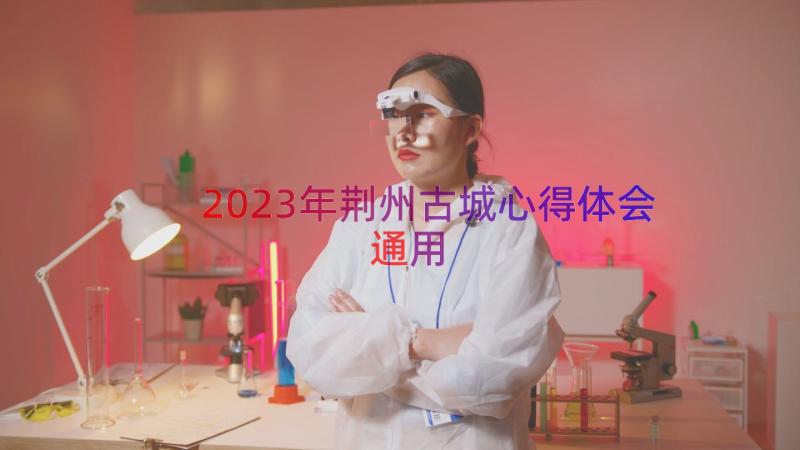 2023年荆州古城心得体会（通用16篇）