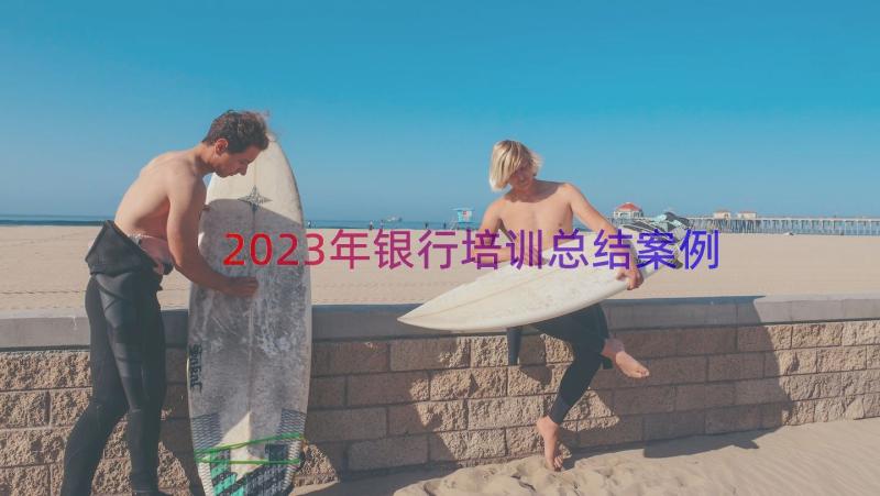 2023年银行培训总结（案例15篇）