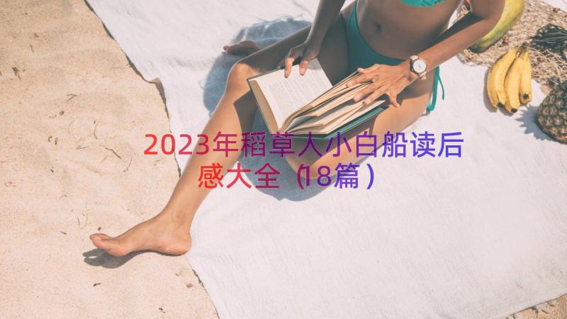 2023年稻草人小白船读后感大全（18篇）