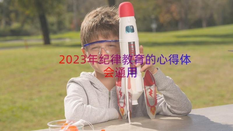 2023年纪律教育的心得体会（通用14篇）