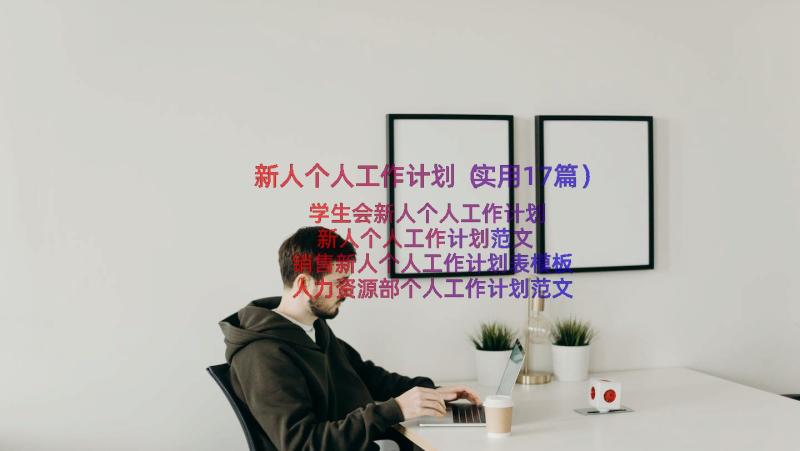 新人个人工作计划（实用17篇）