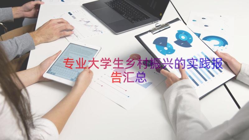 专业大学生乡村振兴的实践报告（汇总14篇）