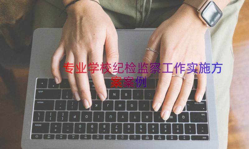 专业学校纪检监察工作实施方案（案例16篇）