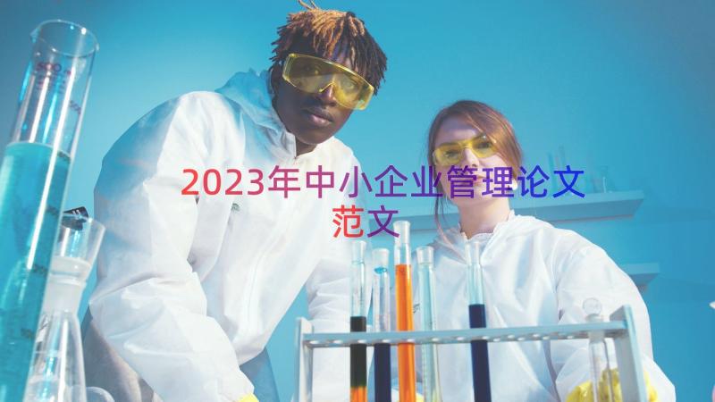 2023年中小企业管理论文范文（15篇）