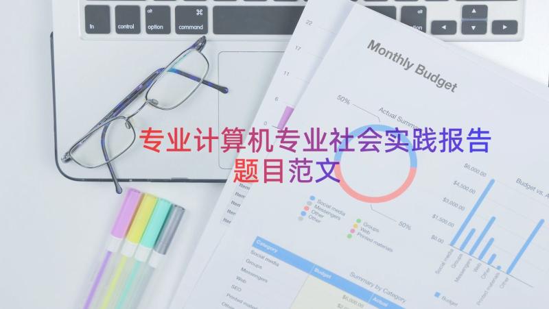 专业计算机专业社会实践报告题目范文（17篇）