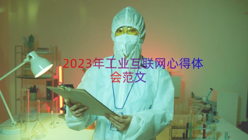 2023年工业互联网心得体会范文（17篇）