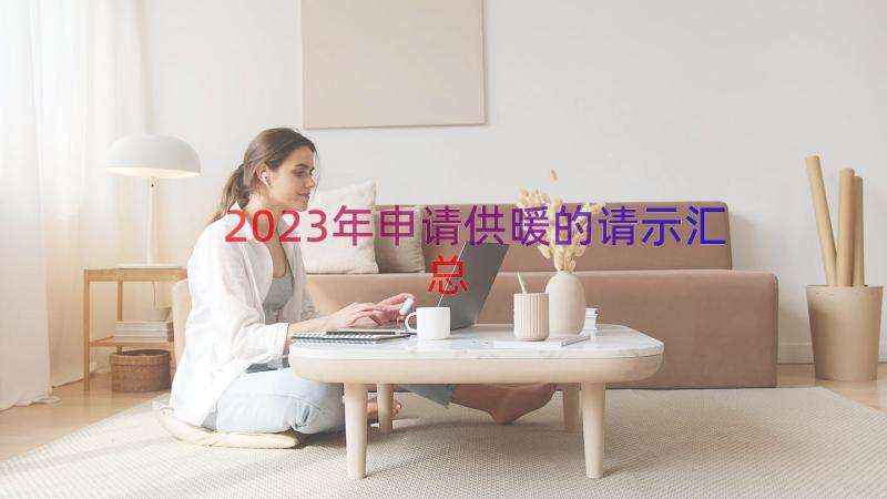 2023年申请供暖的请示（汇总16篇）