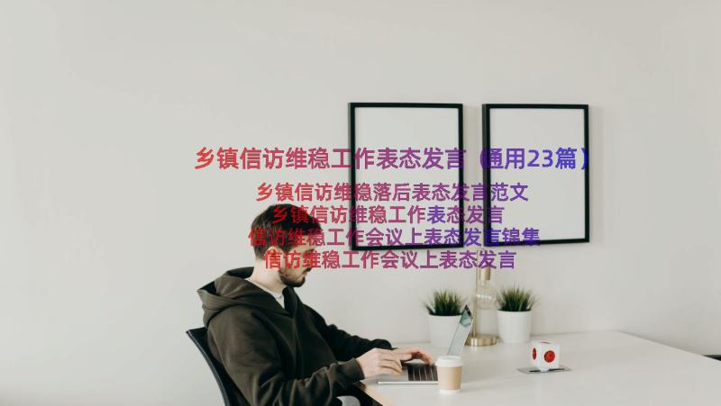 乡镇信访维稳工作表态发言（通用23篇）