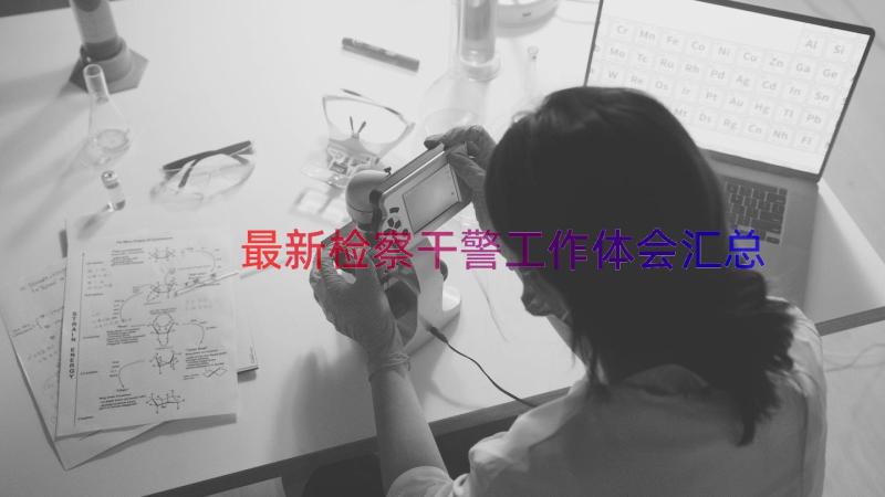 最新检察干警工作体会（汇总13篇）