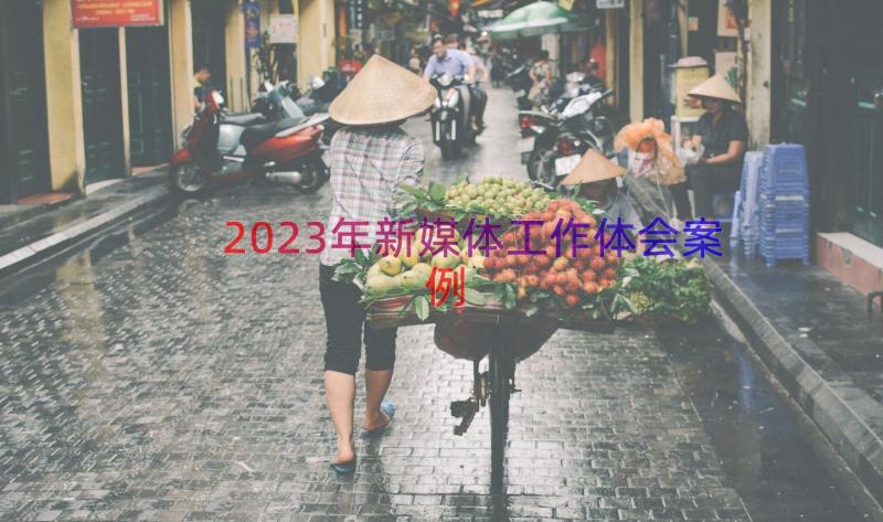 2023年新媒体工作体会（案例16篇）