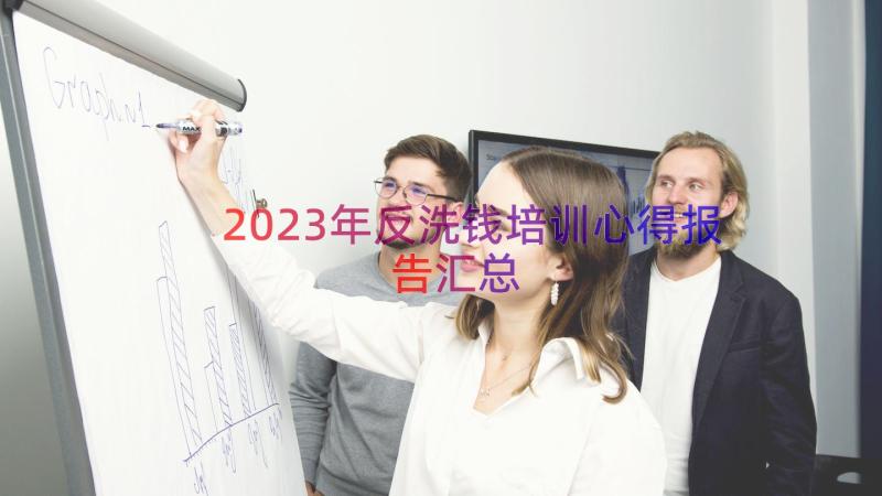 2023年反洗钱培训心得报告（汇总13篇）