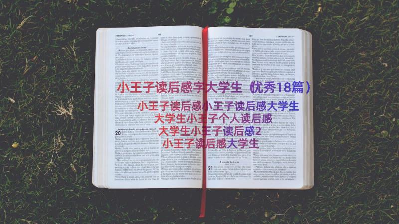 小王子读后感字大学生（优秀18篇）