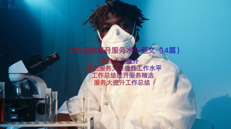 工作总结提升服务水平范文（14篇）