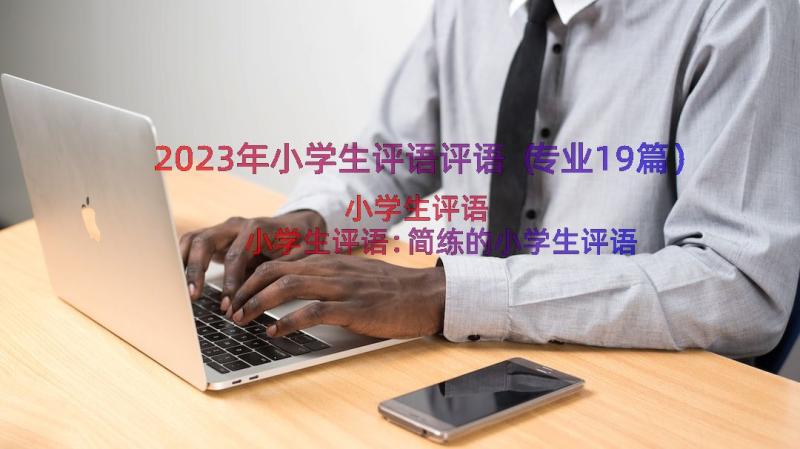 2023年小学生评语评语（专业19篇）