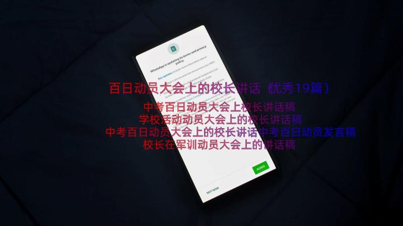 百日动员大会上的校长讲话（优秀19篇）