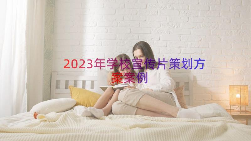 2023年学校宣传片策划方案（案例12篇）