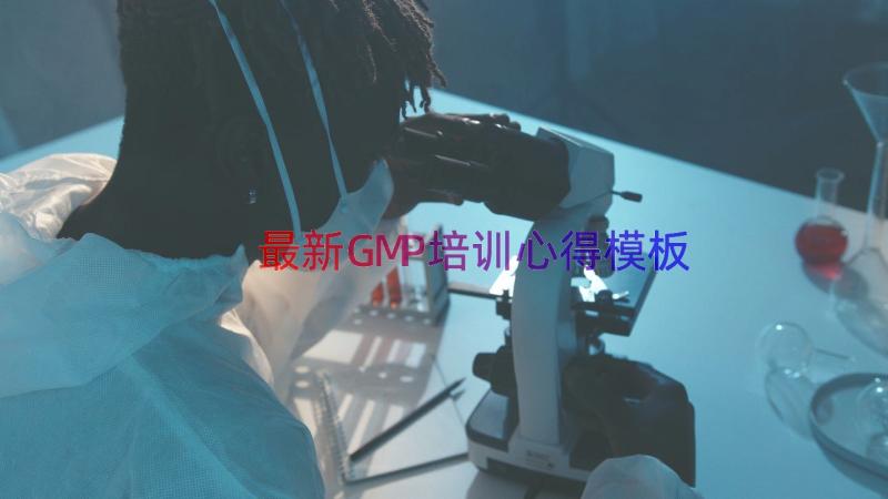 最新GMP培训心得（模板16篇）