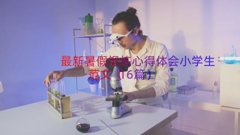 最新暑假锻炼心得体会小学生范文（16篇）