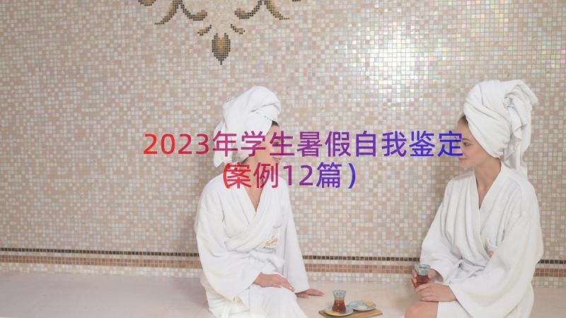 2023年学生暑假自我鉴定（案例12篇）