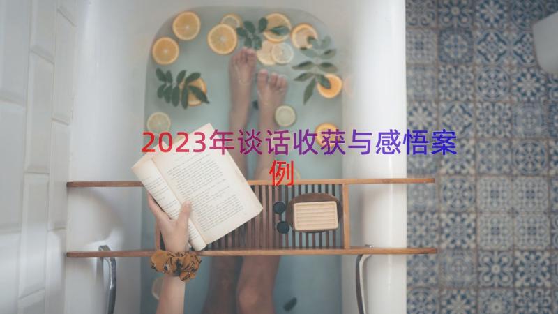 2023年谈话收获与感悟（案例14篇）