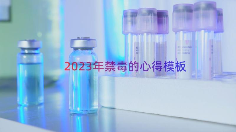 2023年禁毒的心得（模板15篇）