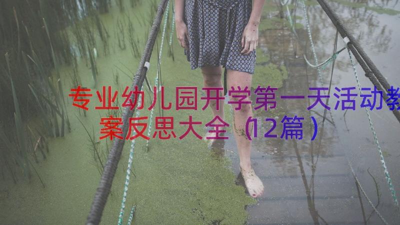 专业幼儿园开学第一天活动教案反思大全（12篇）