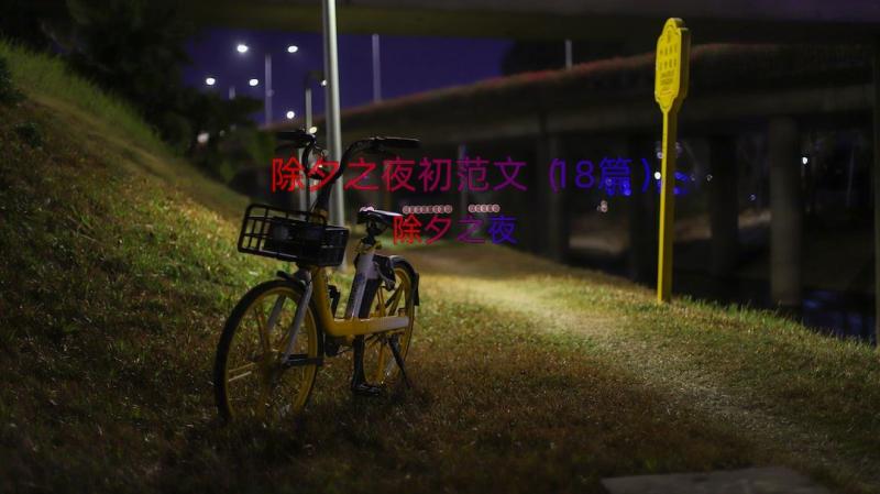 除夕之夜初范文（18篇）