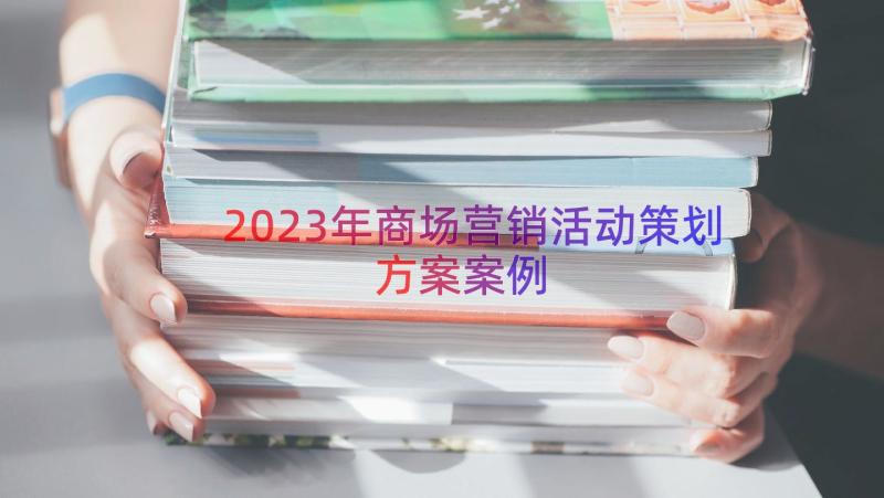 2023年商场营销活动策划方案（案例14篇）