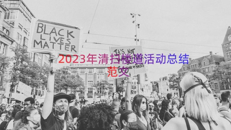 2023年清扫楼道活动总结范文（13篇）