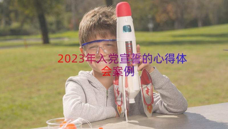 2023年入党宣誓的心得体会（案例18篇）