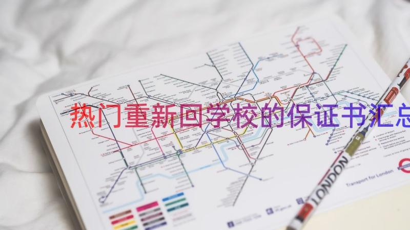 热门重新回学校的保证书（汇总18篇）