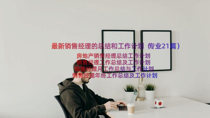 最新销售经理的总结和工作计划（专业21篇）